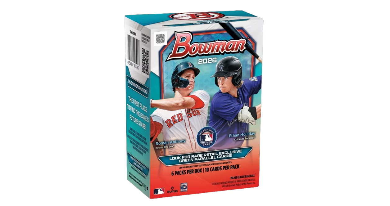 2026 Topps Bowman MLB Baseball Value Box