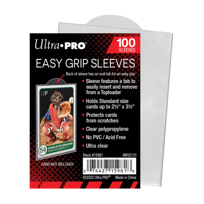 Ultra Pro Easy Grip 100-Count Sleeves