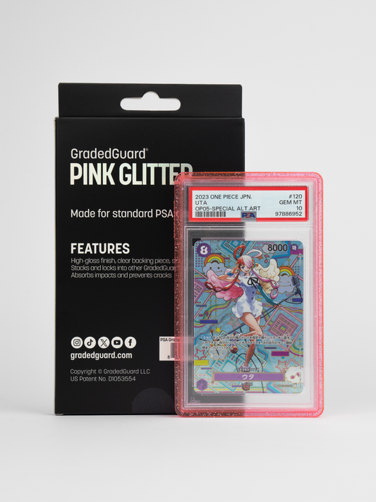 Graded Guard - PSA Pink Glitter