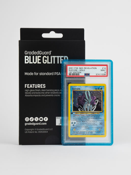 Graded Guard - PSA Blue Glitter
