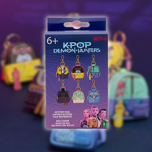 KPop Demon Hunters Mystery Mini Backpack Keychain Charm
