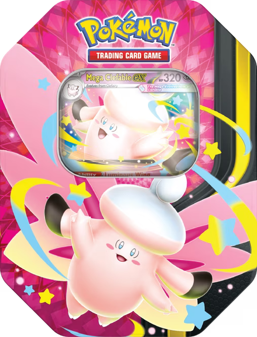 Mega Clefable Moonlit Tin