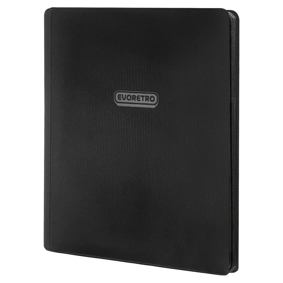 Evoretro 9-Pocket Zipper Binder