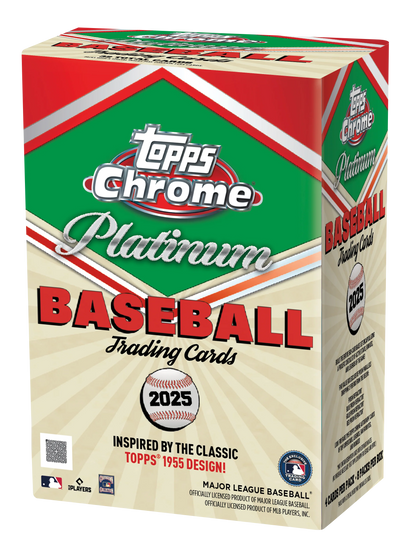 2025 Topps Chrome® Platinum Baseball - Value Box