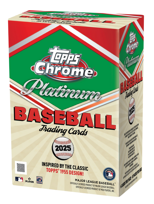 2025 Topps Chrome® Platinum Baseball - Value Box